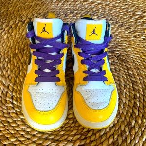 Jordan 1’s LA Lakers